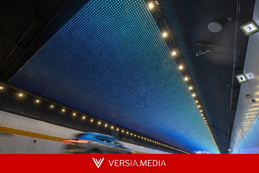 El t√∫nel subacu√°tico m√°s largo de China tiene 600.000 puntos LED calculados para que no te duermas al volante