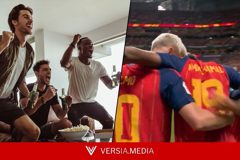Es posible que hoy escuches a tu vecino cantar el gol de España antes que tú: el retraso del streaming frente a la TDT