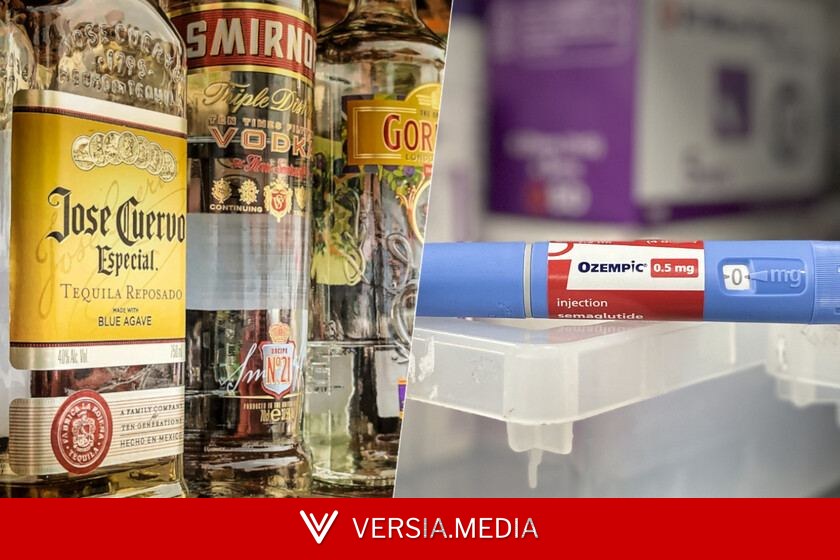 Si la industria del alcohol no tuviera ya suficientes problemas, ahora se ha encontrado con uno m√°s: Ozempic