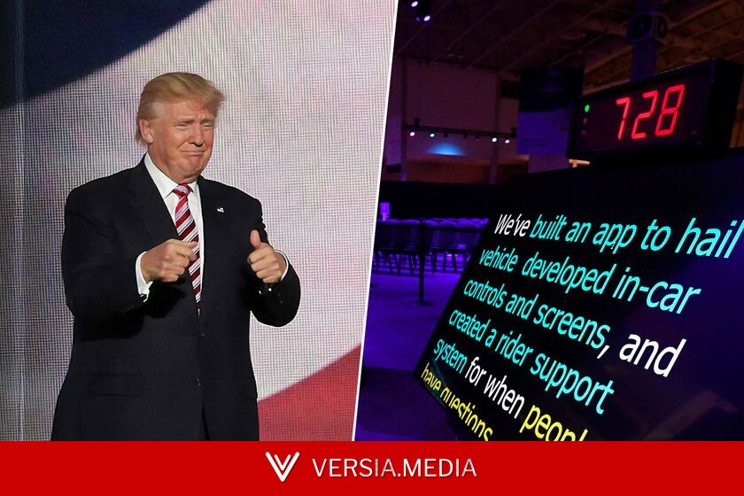 Un hombre gan√≥ 100.000 d√≥lares apostando qu√© palabras dir√≠a Trump. El truco: √©l mismo se las pon√≠a en el teleprompter