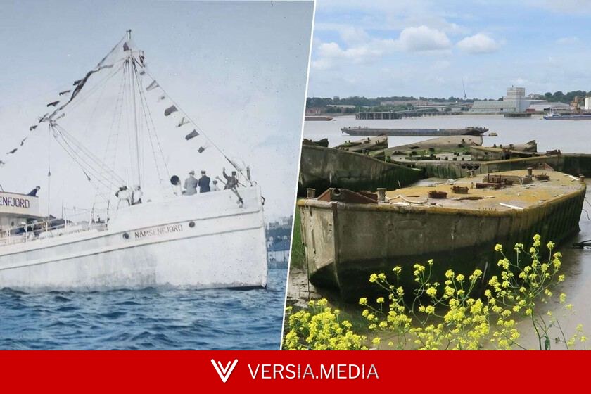 Ante la falta de acero, los barcos de la Segunda Guerra Mundial empezaron a construirse con un material inusual: hormig√≥n