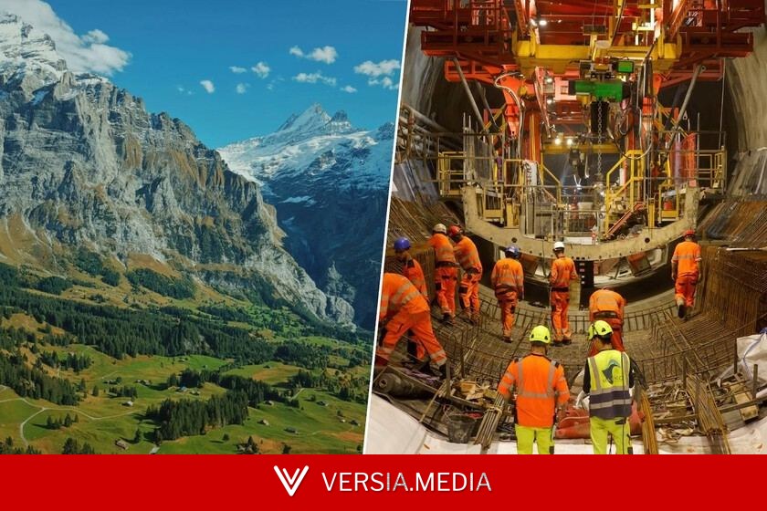 Los Alpes tienen un nuevo coloso: un túnel de 57 kilómetros para viajar en tren de Milán a París en poco menos de 4 horas