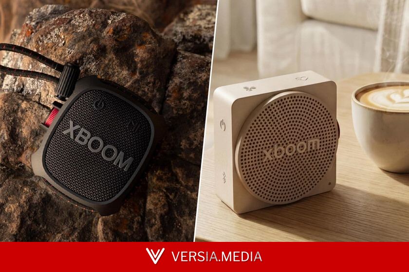 LG y will.i.am lanzan los xboom Mini y Rock: altavoces con IA y resistencia militar por menos de 60 euros