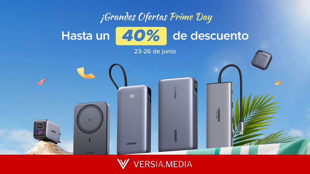 UGREEN se une al Prime Day con descuentos de hasta el 40% en cargadores, powerbanks e incluso NAS